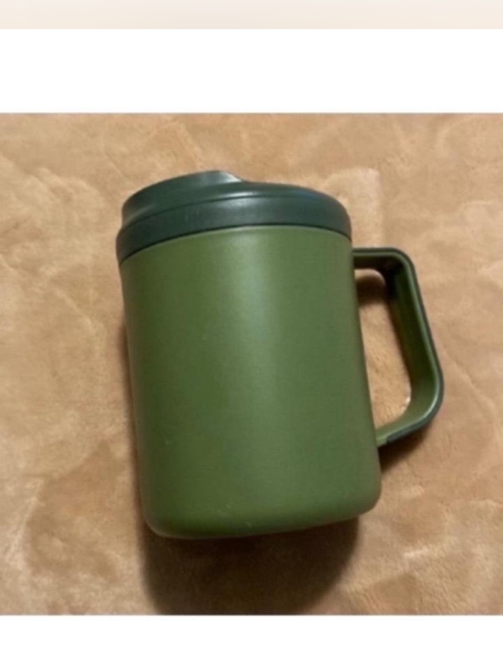 Stanley Green Travel Mug with Handle
